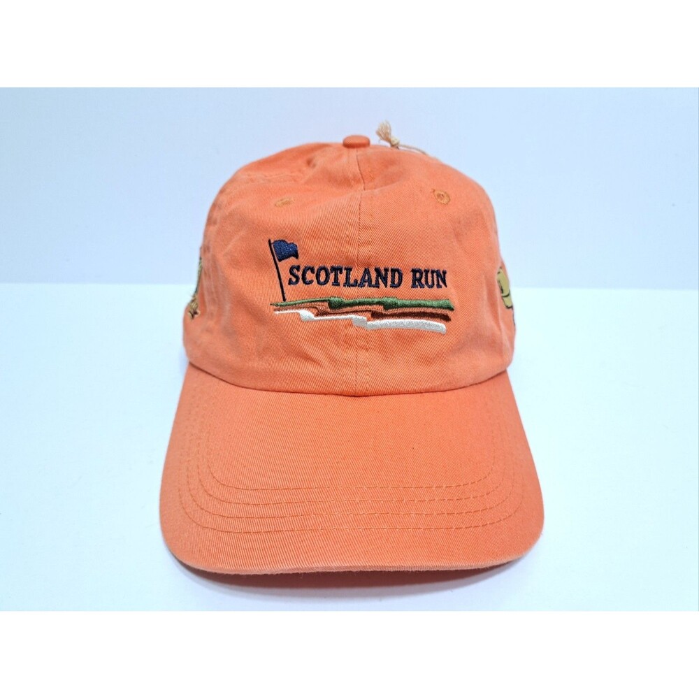 Scotland Run Golf Hat Cap Orange Williamstown New Jersey Ballamor Club NEW